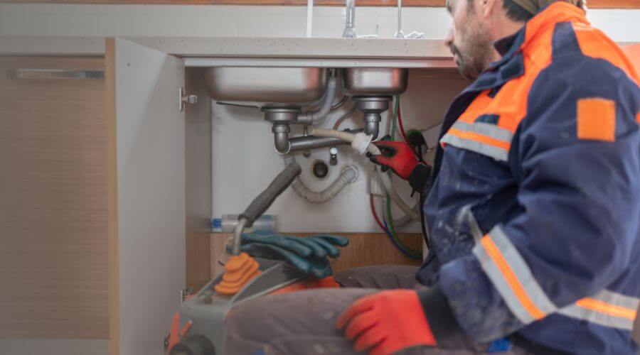 Professional slab leak plumber services in Alpena, MI